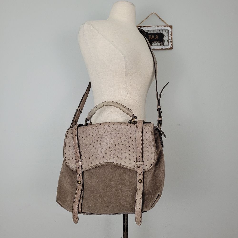 Kate Spade Taupe and Beige Satchel